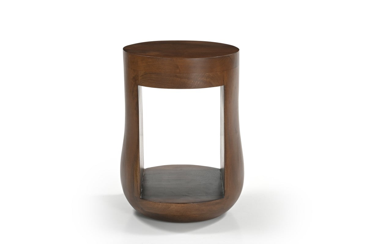 ACCENT TABLE - WALNUT