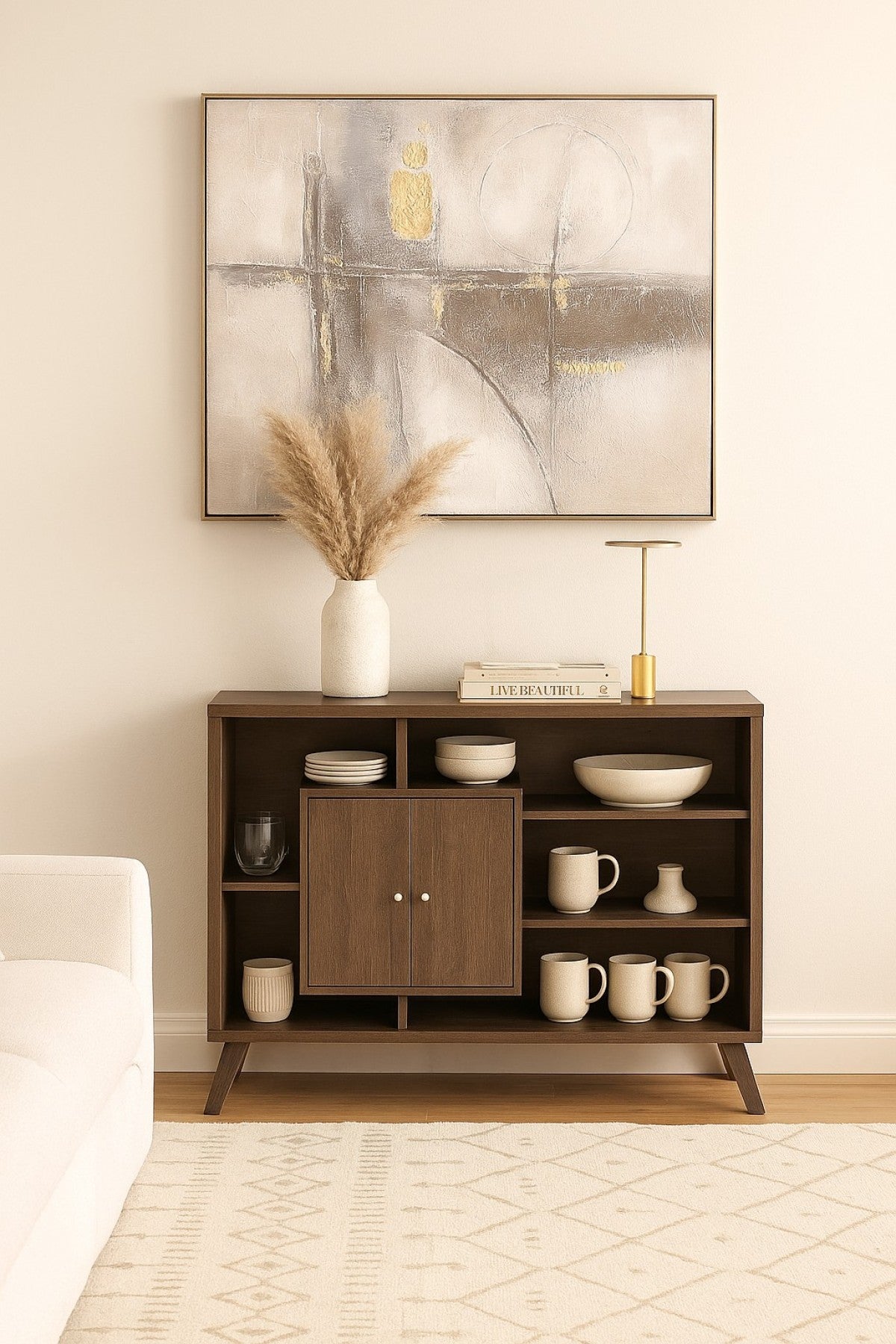 BUFFET/SERVER - WALNUT OAK