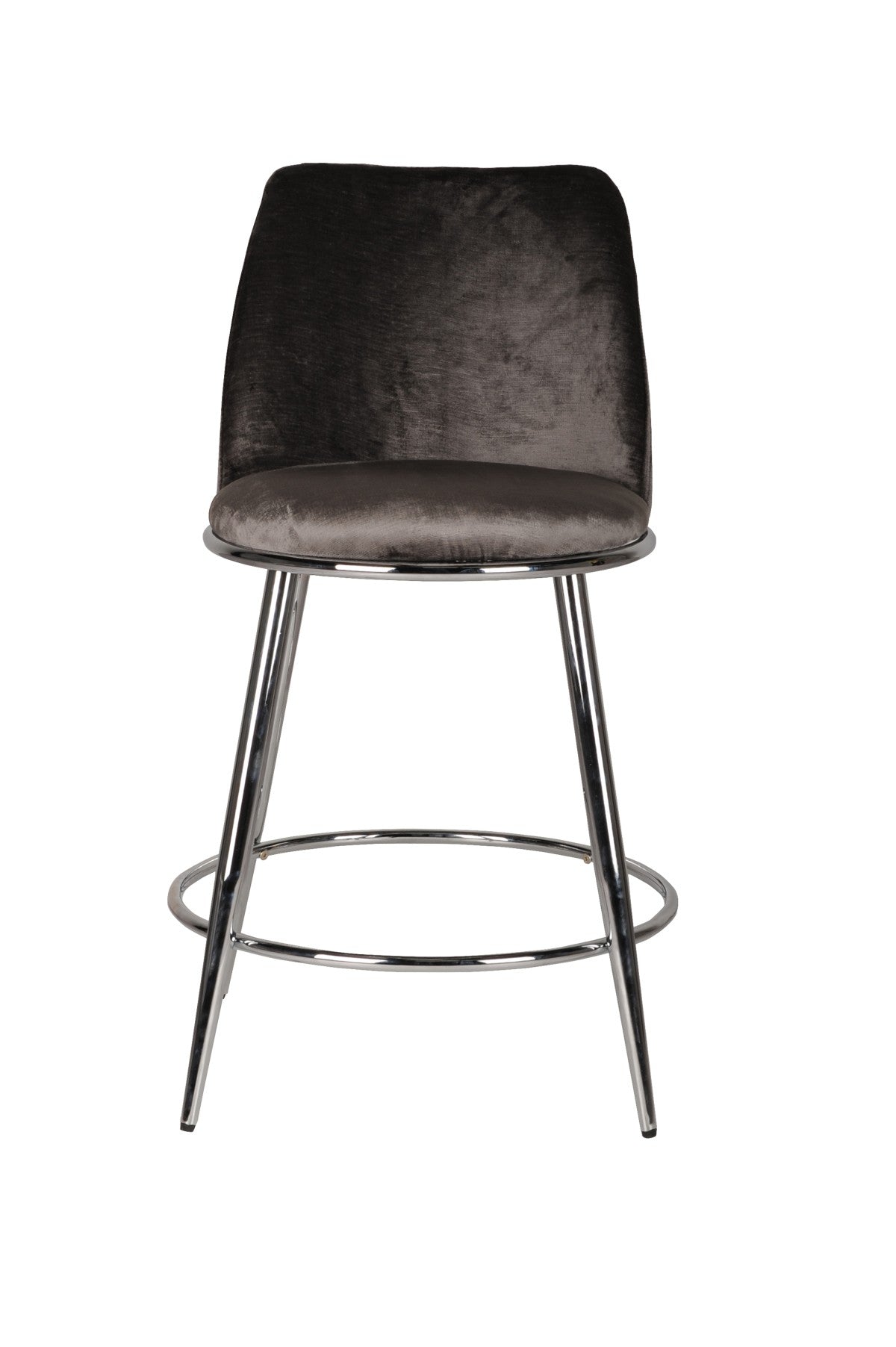 COUNTER STOOL, SET OF 2, GREY