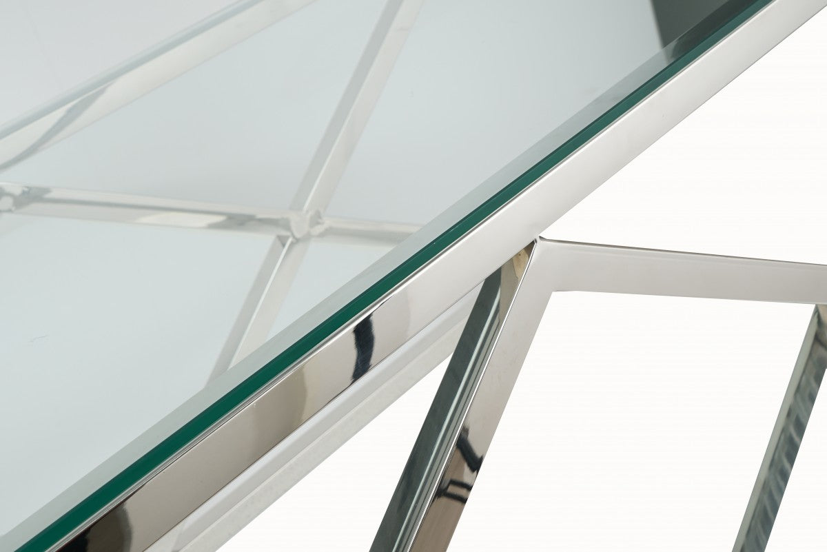 COFFEE TABLE - SILVER