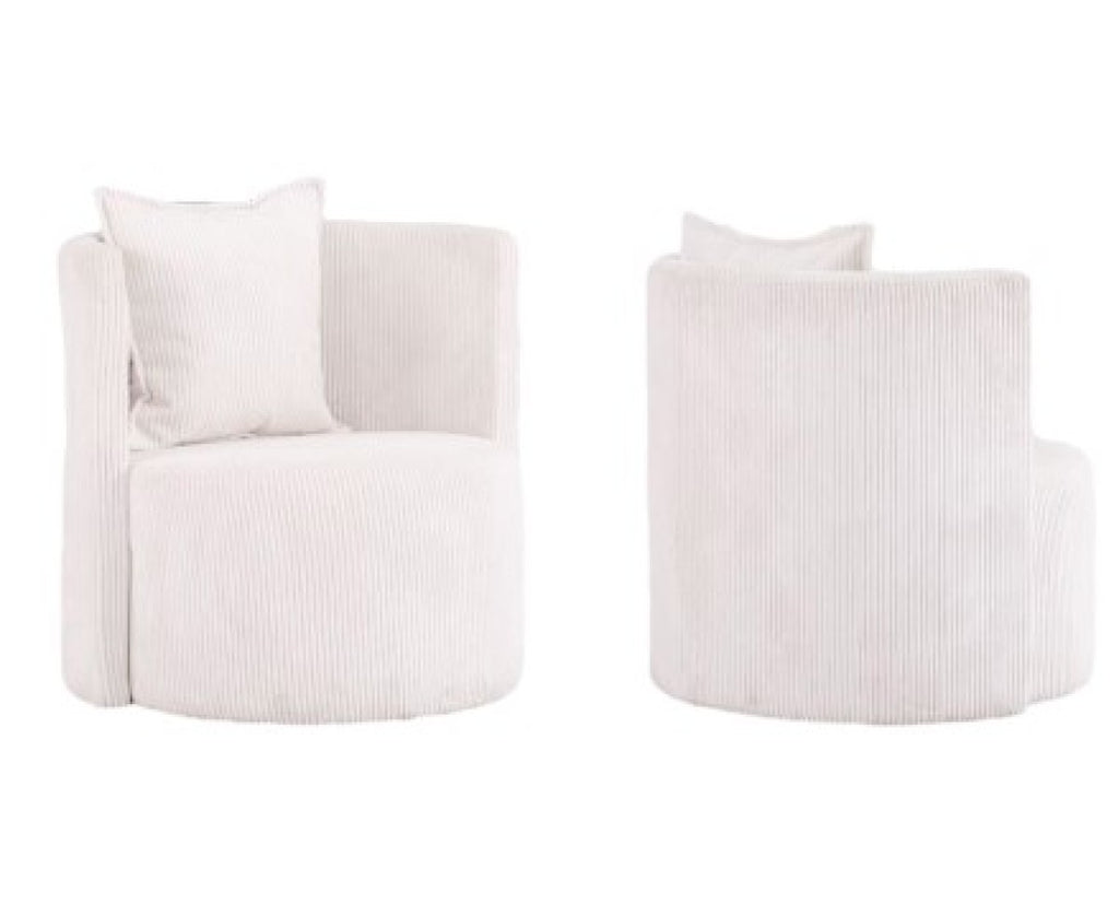 ACCENT CHAIR - WHITE