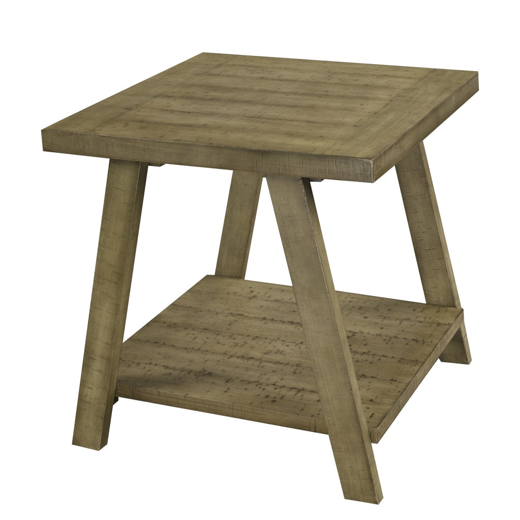 3-PIECE COFFEE TABLE SET - DARK OAK