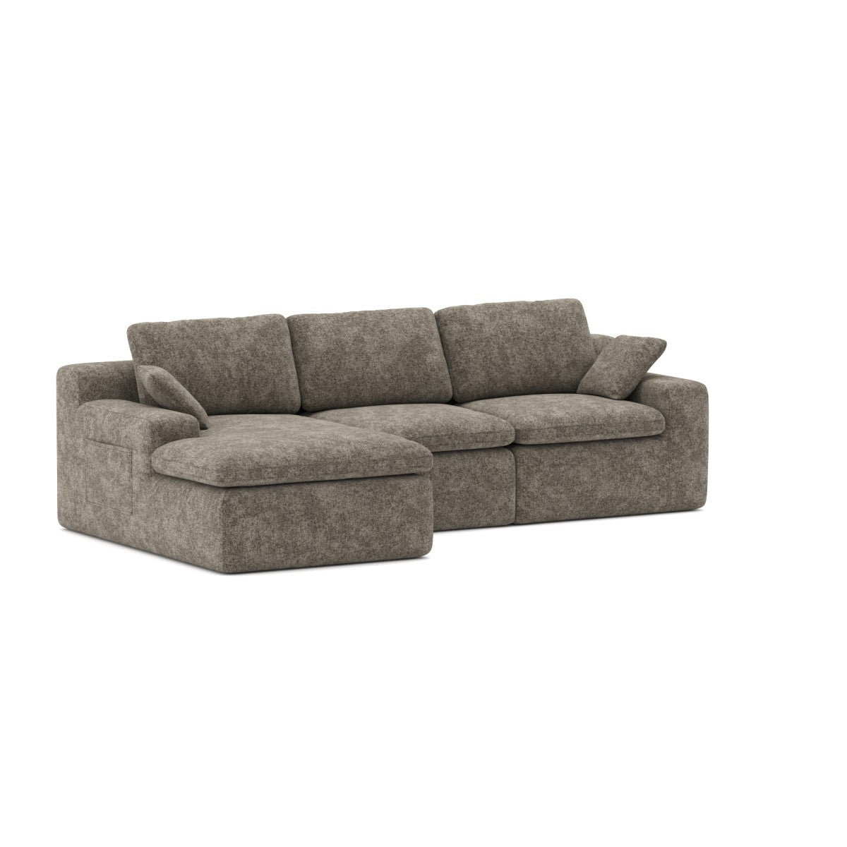 SECTIONAL - BROWN