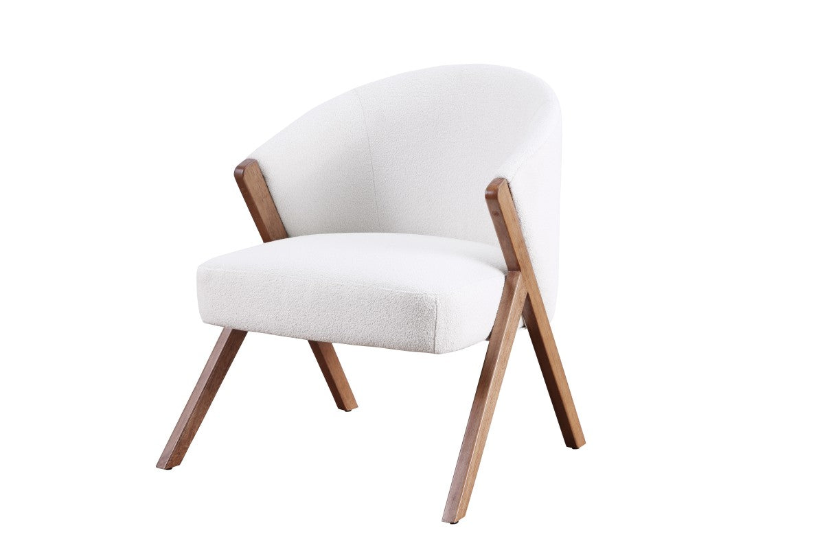ACCENT CHAIR - CREAM