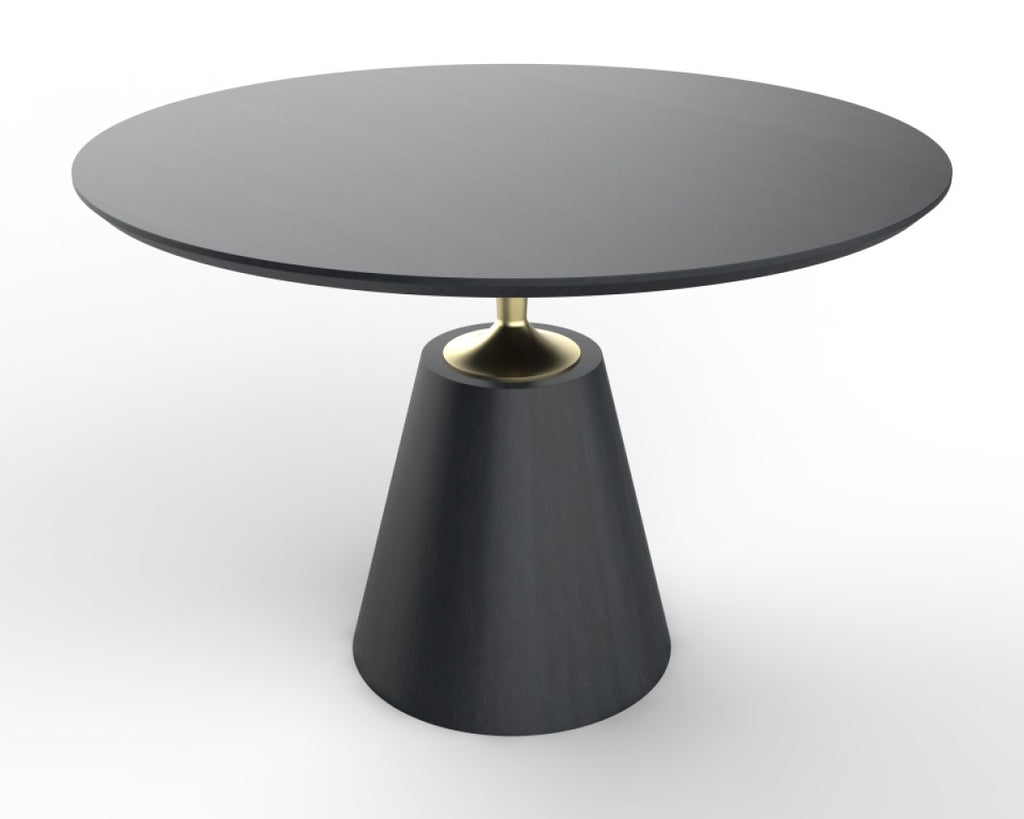 DINING TABLE - BLACK (OPEN BOX)