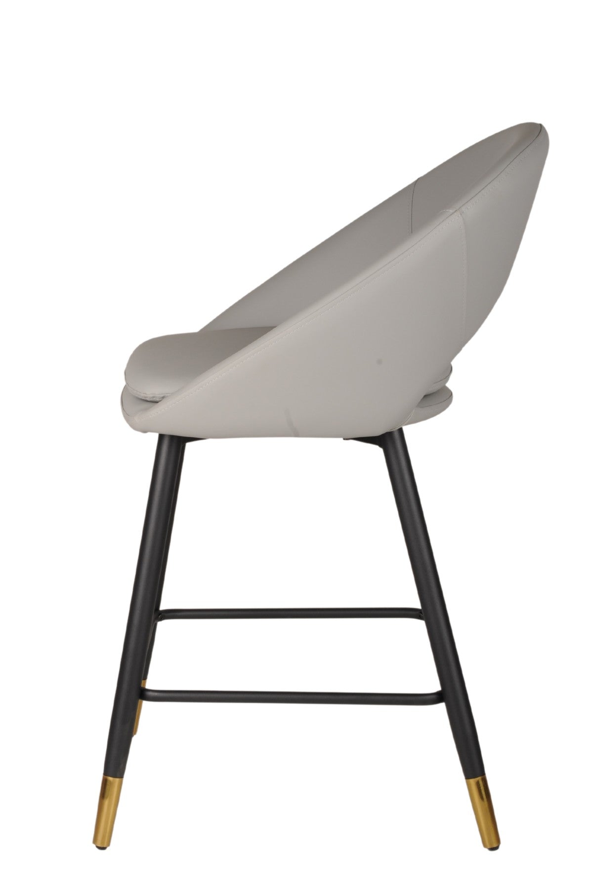 COUNTER STOOL, SET OF 2 - GREY