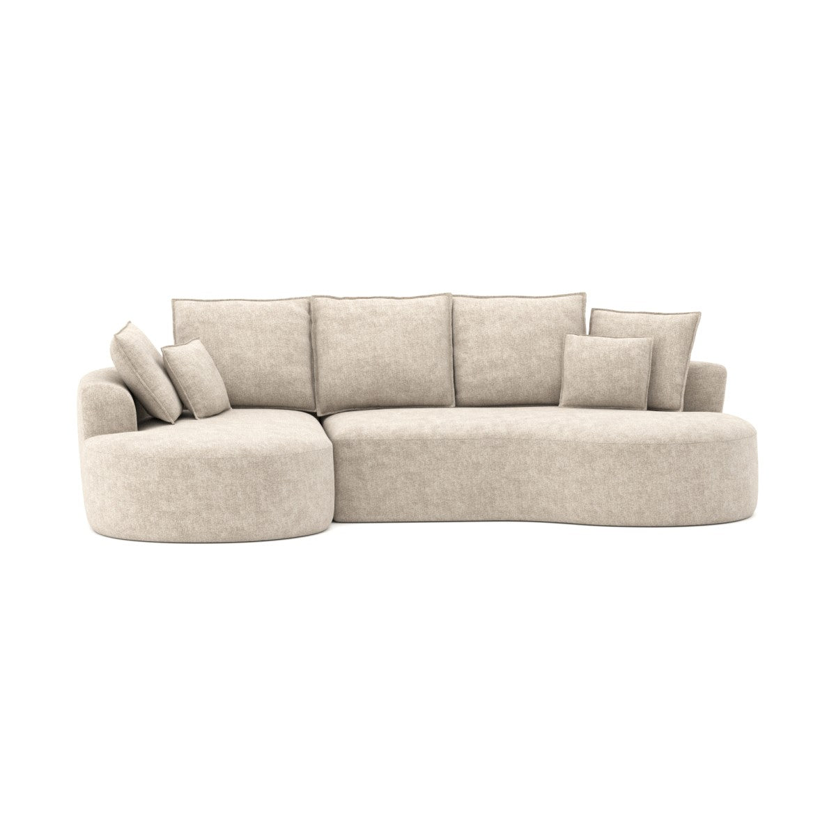 SECTIONAL - BEIGE