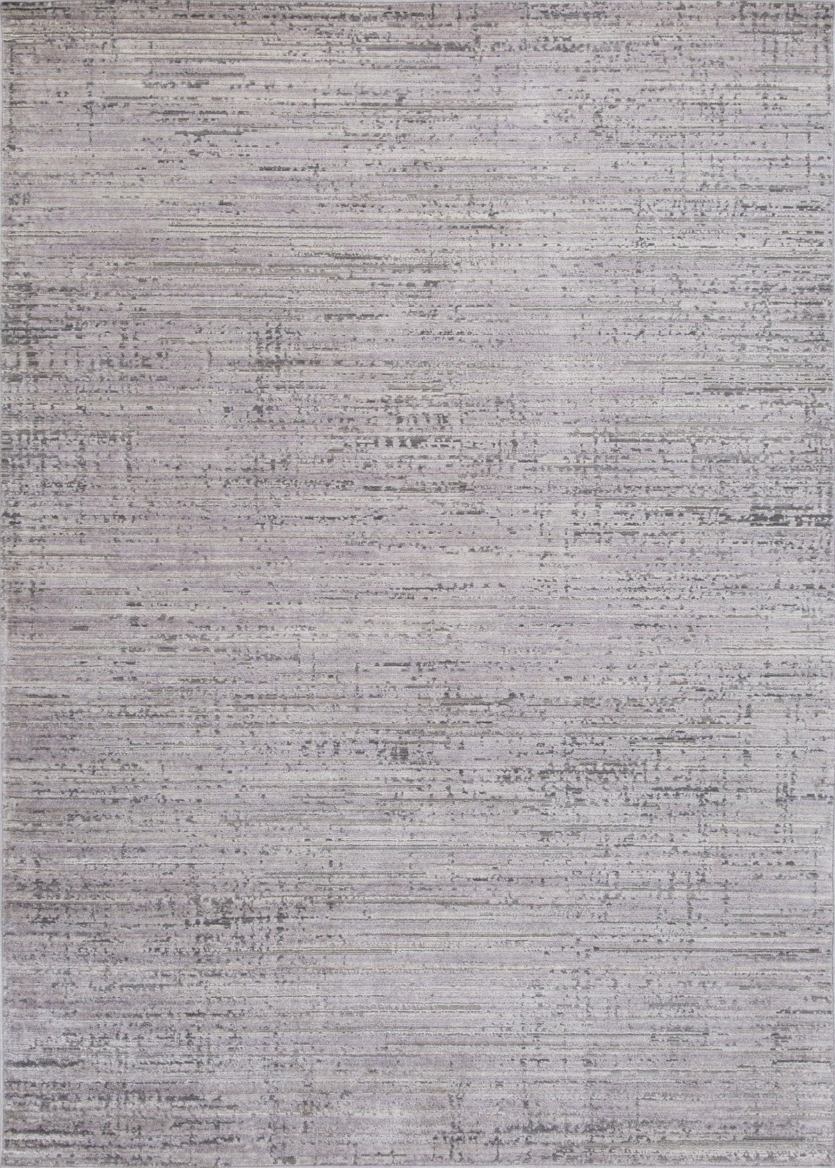 8 X 11 AREA RUG - GREY/BLACK