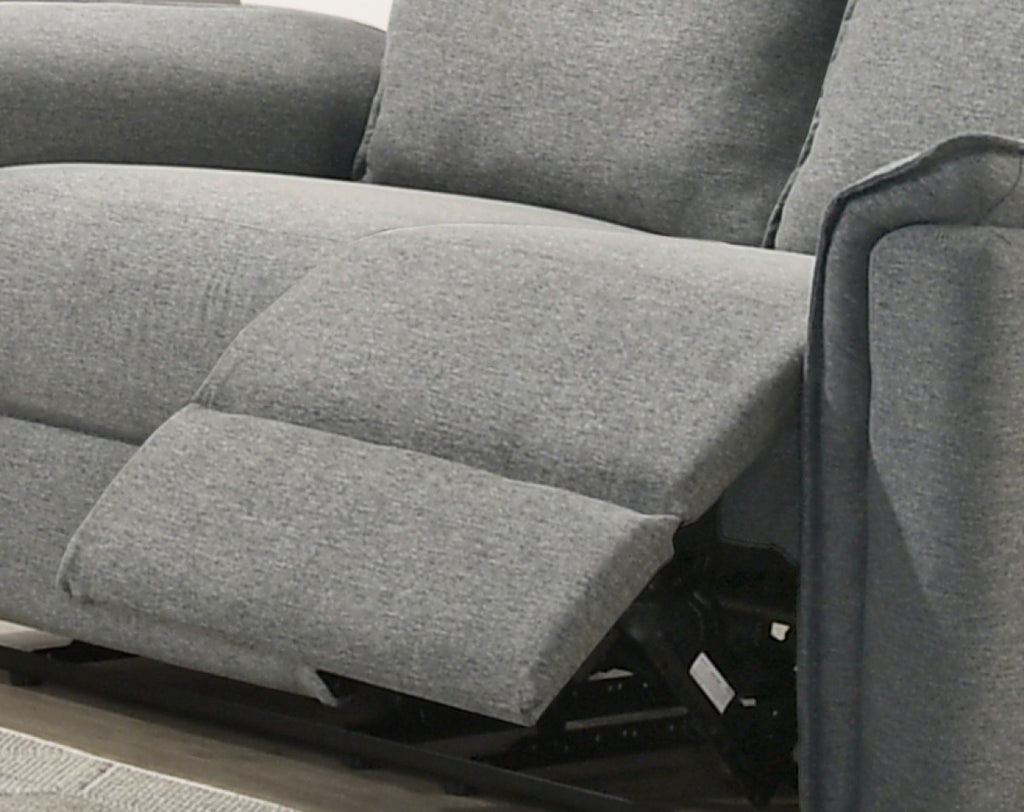 RECLINER SOFA - GREY