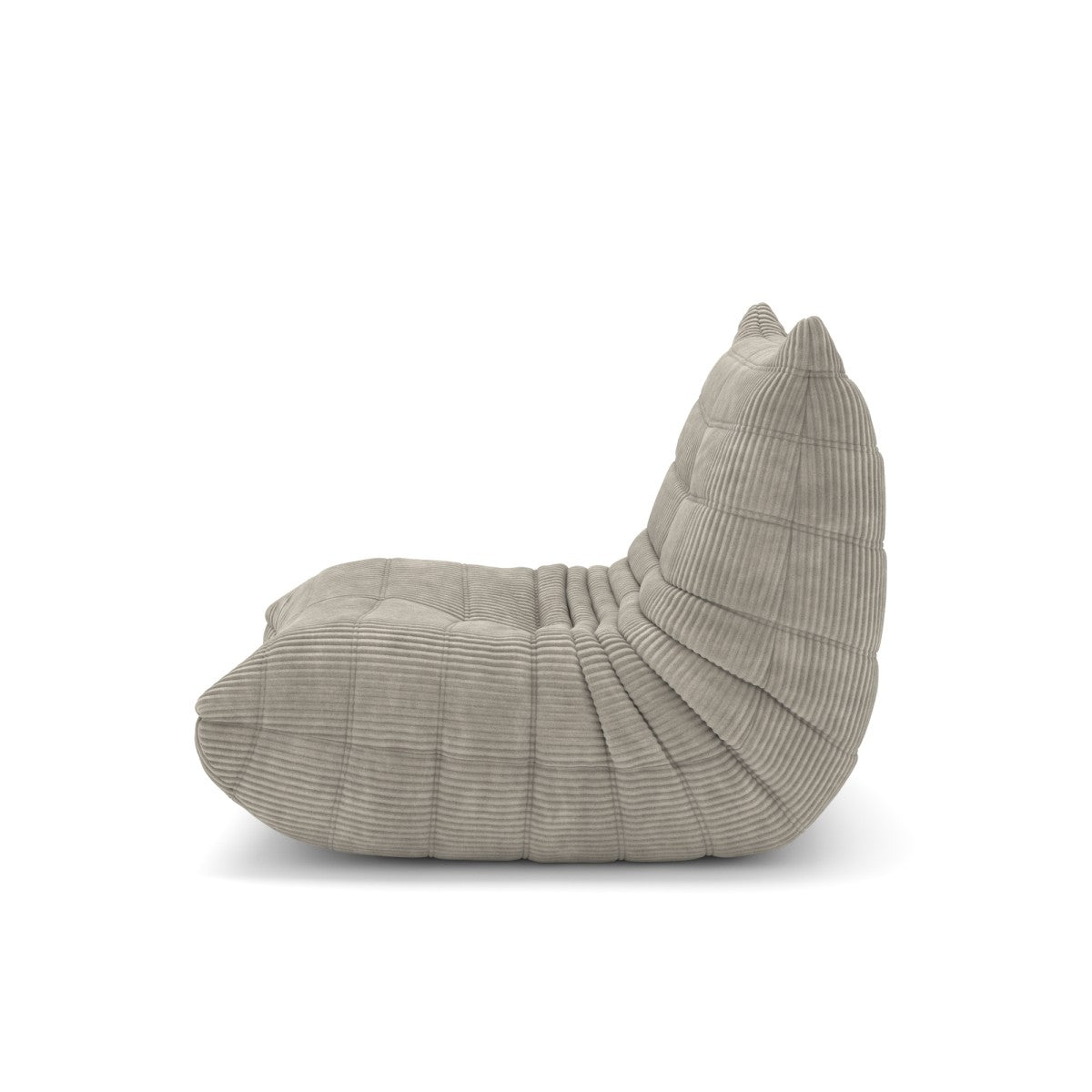 ARMLESS CHAIR - BEIGE