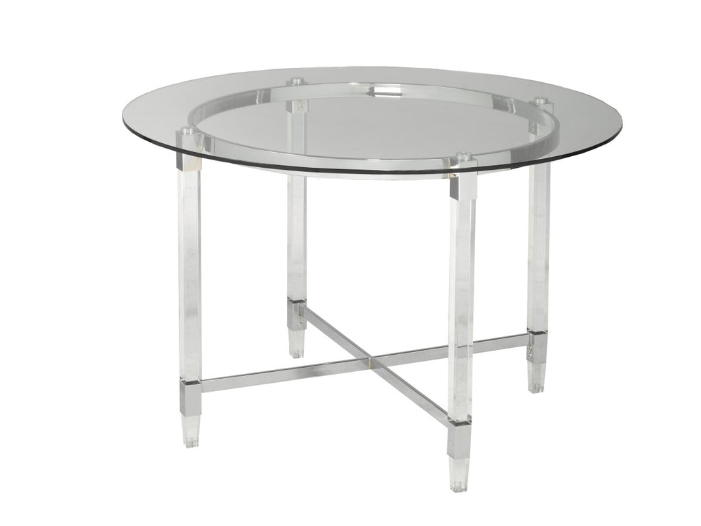 DINING TABLE - SILVER
