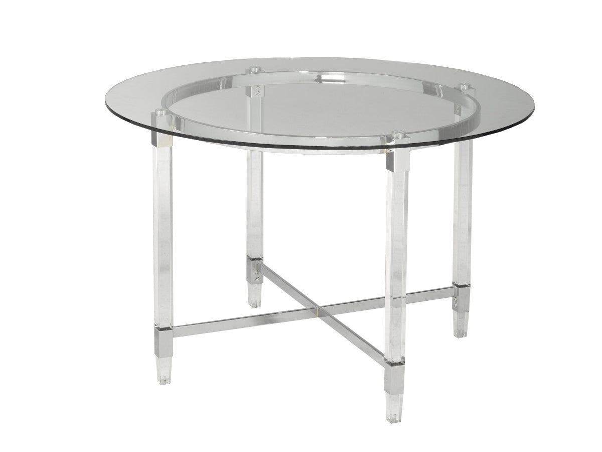 DINING TABLE - SILVER
