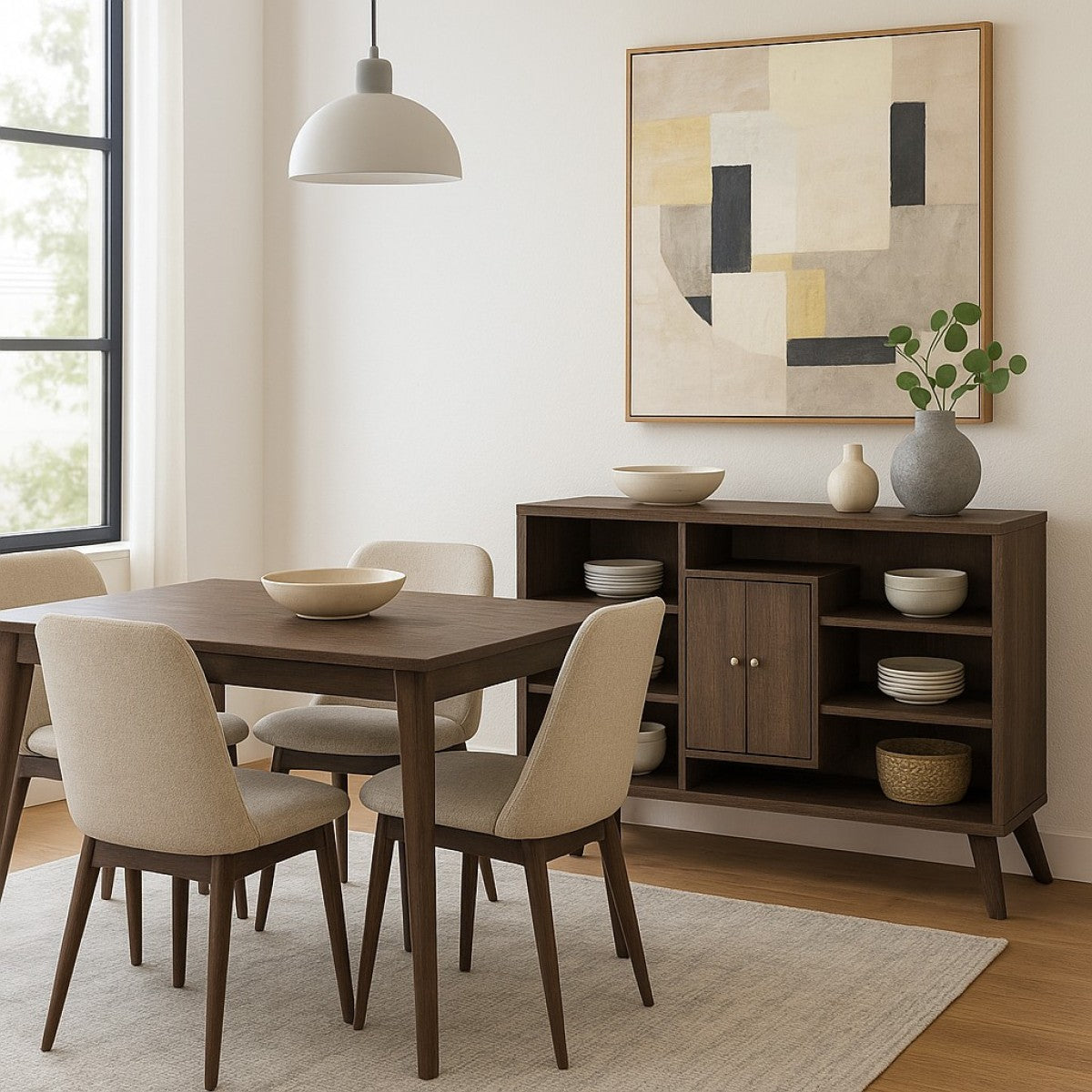 BUFFET/SERVER - WALNUT OAK