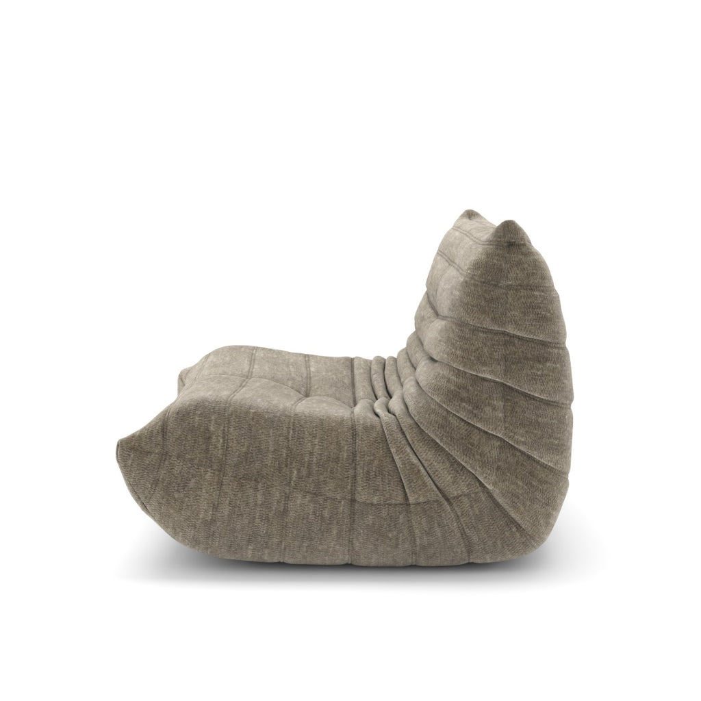 ARMLESS CHAIR - TAUPE