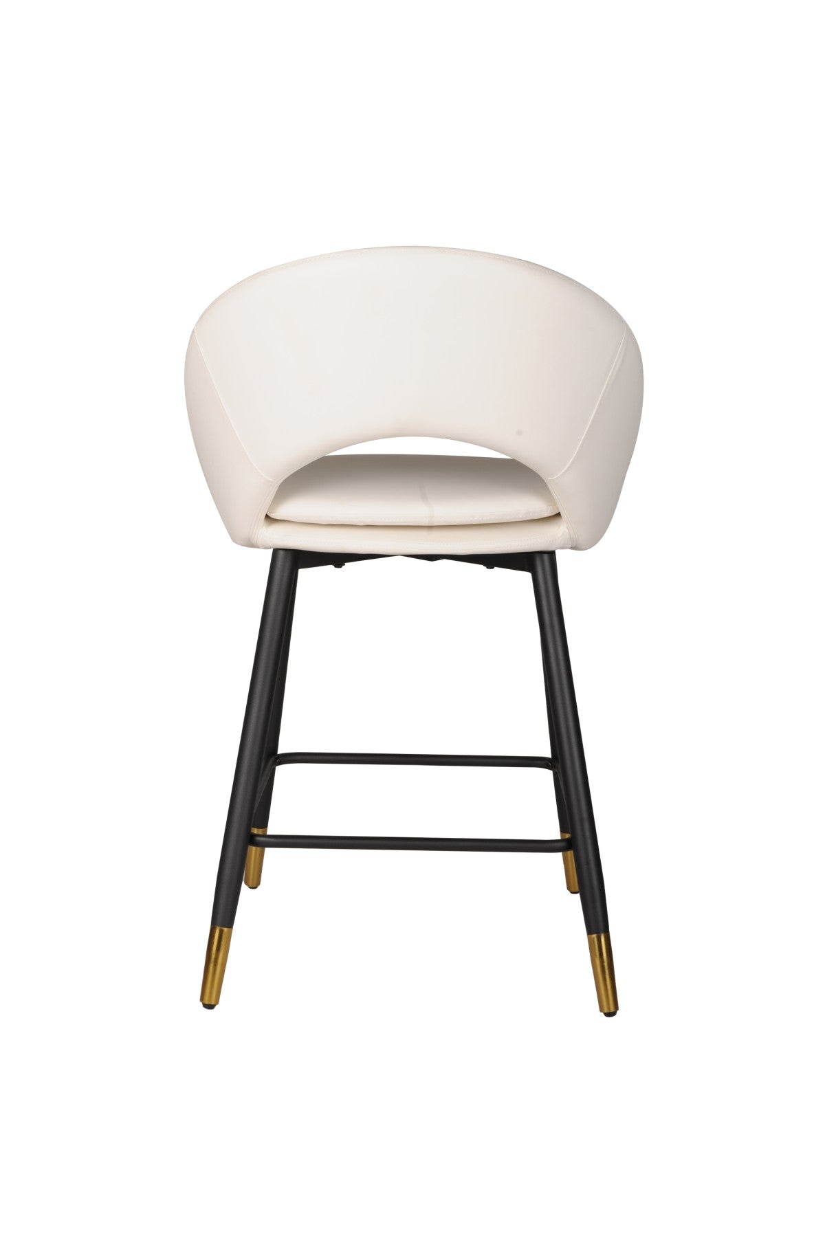 COUNTER STOOL, SET OF 2, WHITE