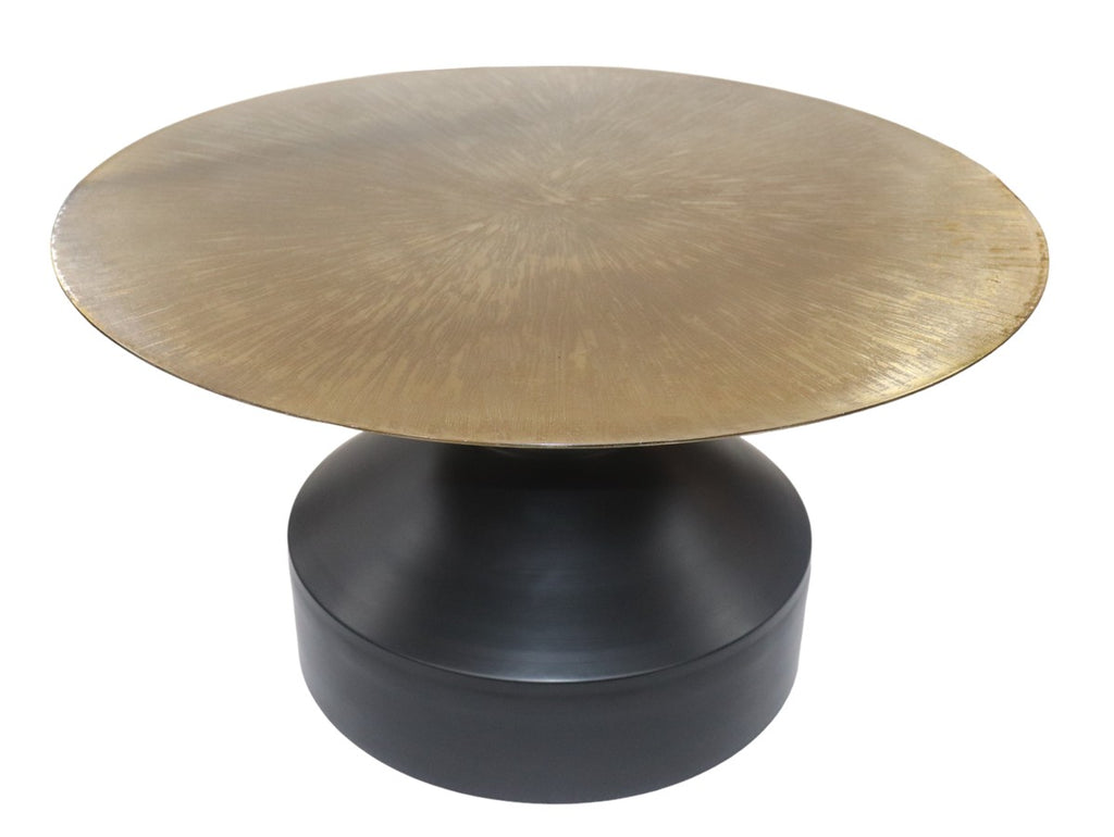 COFFEE TABLE - BLACK/GOLD