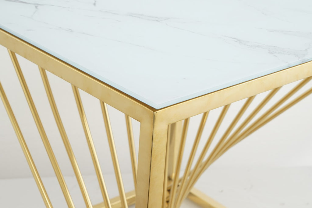 SIDE TABLE - GOLD