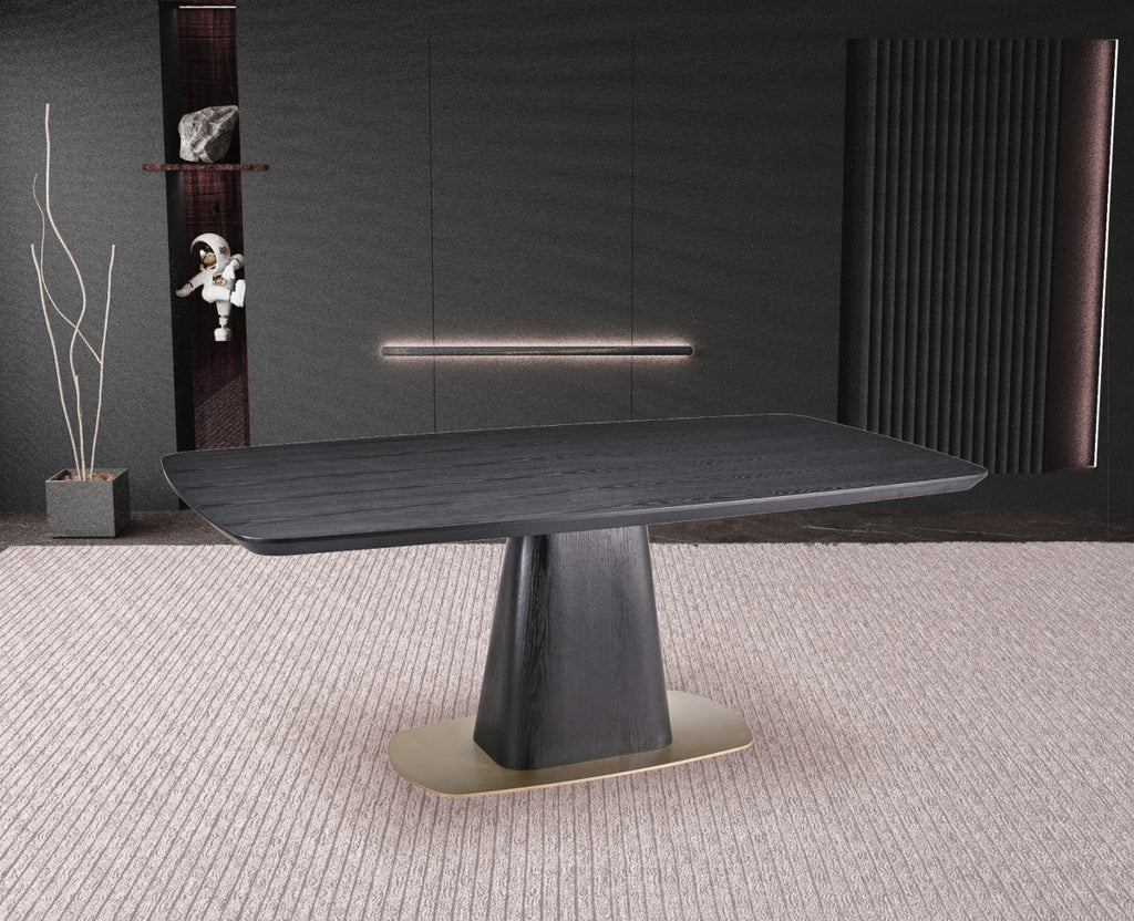 DINING TABLE - BLACK