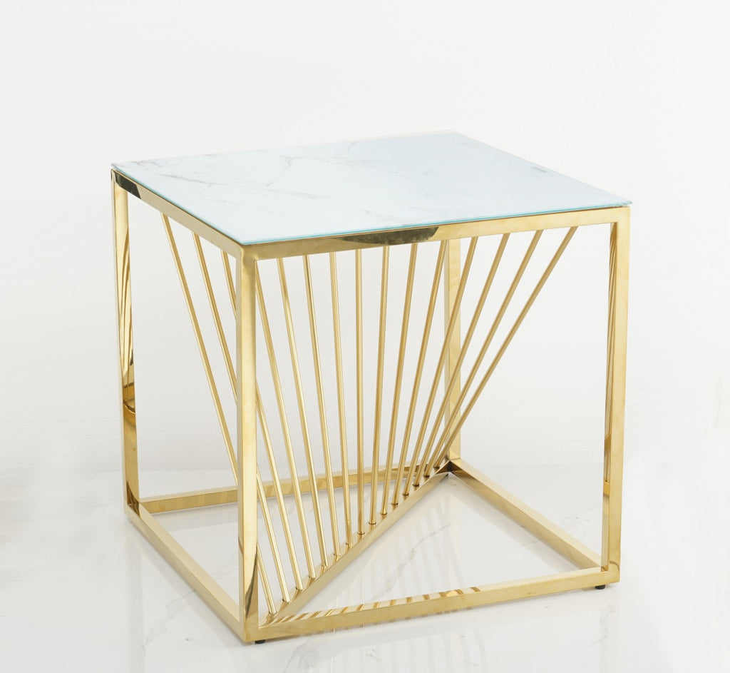 SIDE TABLE - GOLD