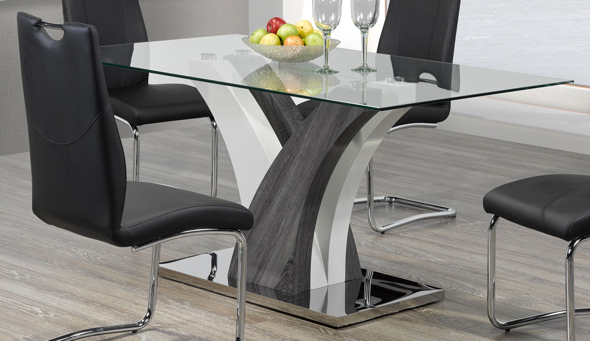 DINING TABLE - MULTI-TONED