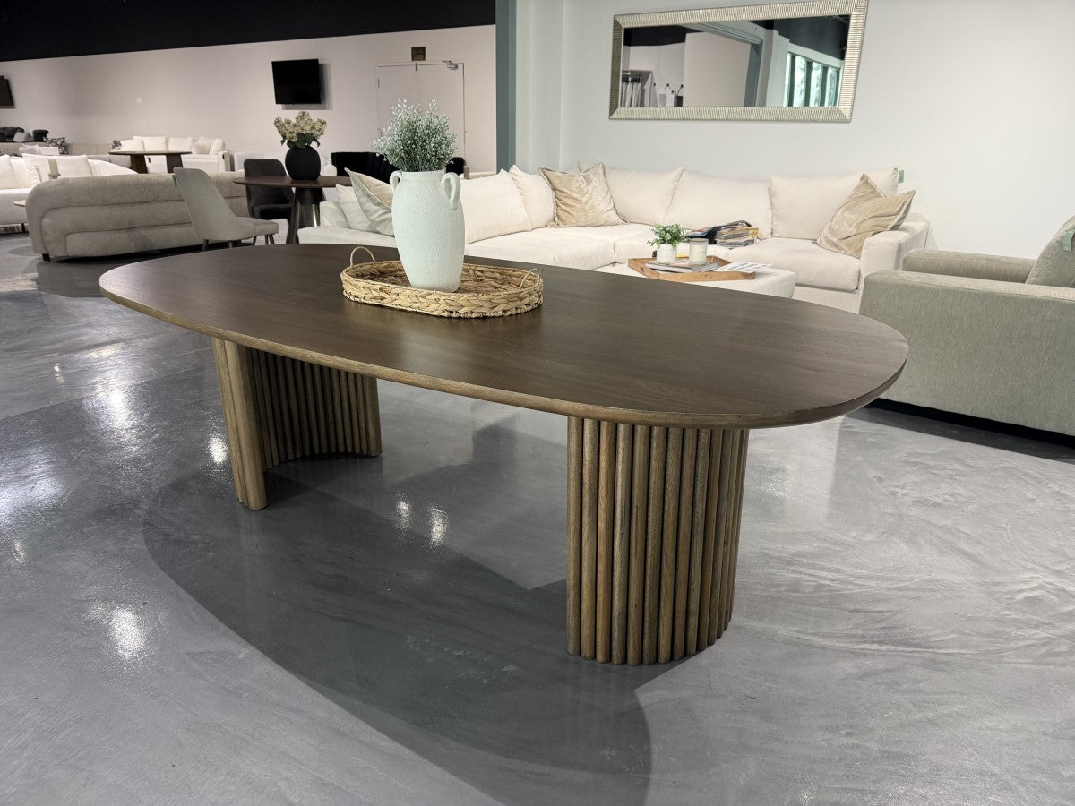 DINING TABLE - WALNUT