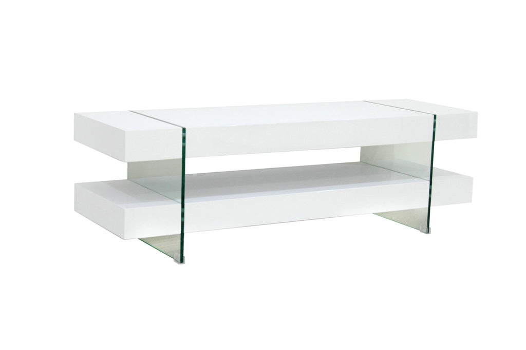 59'' TV STAND - WHITE