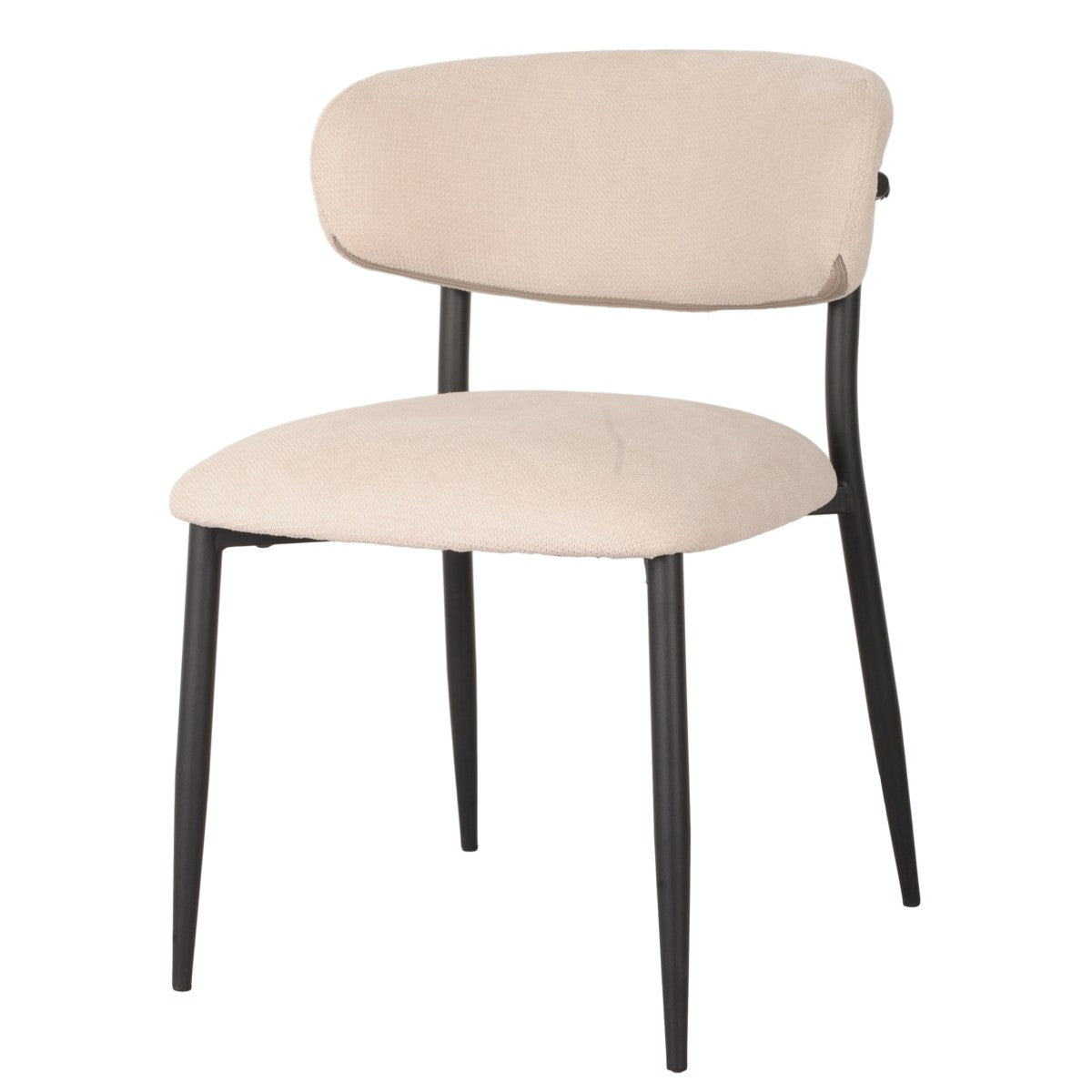 DINING CHAIR, SET OF 2 - BEIGE