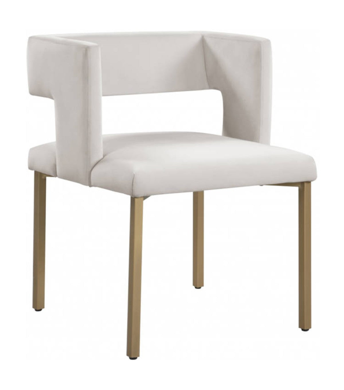 DINING CHAIR, SET OF 2 - BEIGE