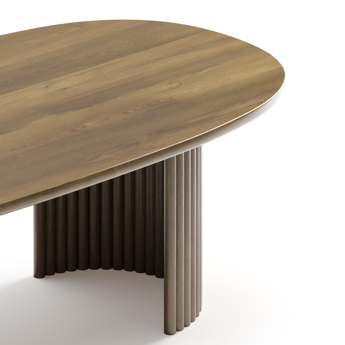 DINING TABLE - WALNUT