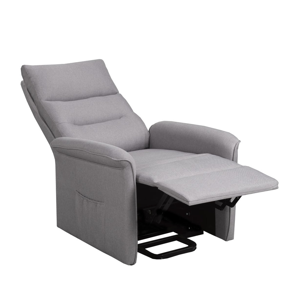RECLINER LIFT CHAIR, LIGHT GREY