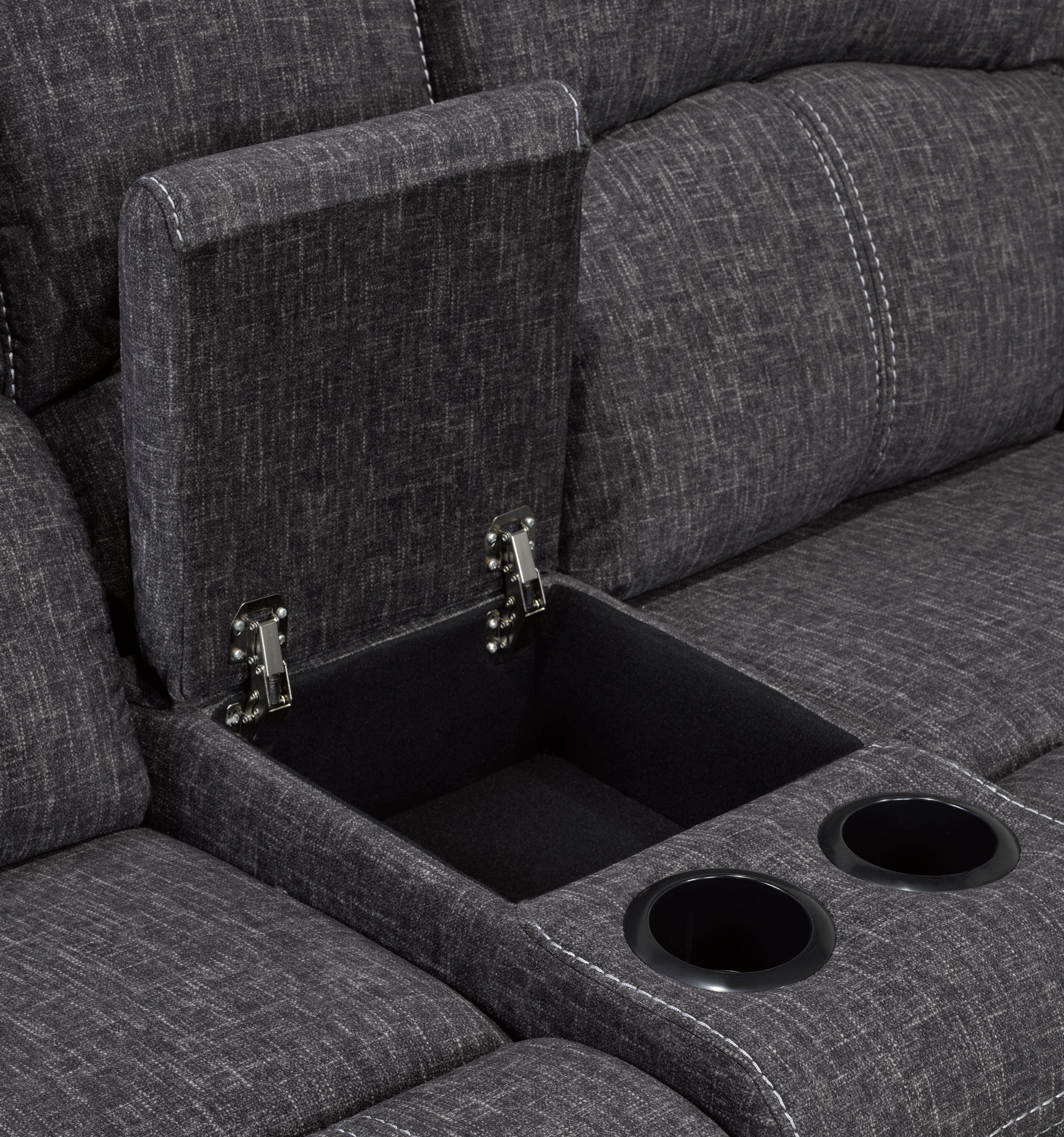 RECLINER LOVESEAT - GREY