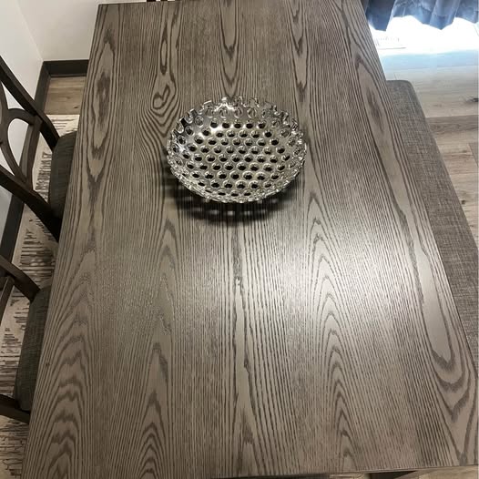 6-Piece Dining Set with Bench Seating – Modern Rustic Finish