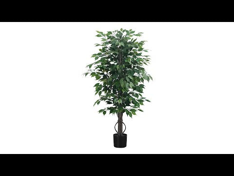 ARTIFICIAL PLANT - 58""H / INDOOR FICUS TREE IN A 6"" POT