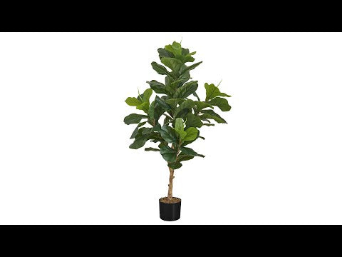 ARTIFICIAL PLANT - 47""H / INDOOR FIDDLE TREE IN A 5"" POT