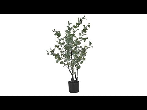ARTIFICIAL PLANT - 35""H / INDOOR EUCALYPTUS IN A 5"" POT