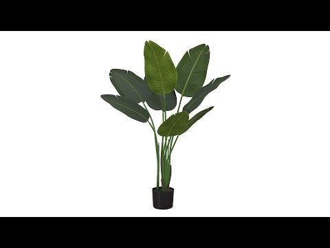 ARTIFICIAL PLANT - 44""H / INDOOR BIRD OF PARADISE 5"" POT