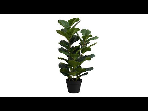 ARTIFICIAL PLANT - 32""H / INDOOR FIDDLE IN A 6"" POT