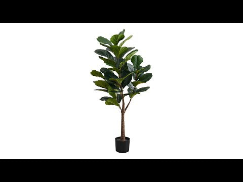 ARTIFICIAL PLANT - 47""H / INDOOR FIDDLE TREE IN A 5"" POT
