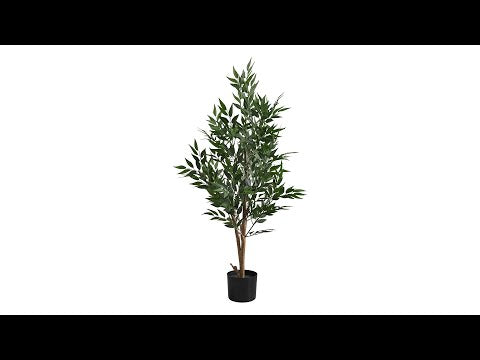 ARTIFICIAL PLANT - 47""H / INDOOR ACACIA TREE IN A 5"" POT