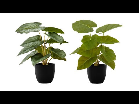 ARTIFICIAL PLANT - 2PCS / 13""H EPIPREMNUM / 4"" POT
