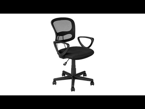 OFFICE CHAIR - BLACK MESH JUVENILE / MULTI-POSITION
