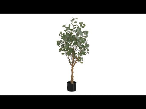 ARTIFICIAL PLANT - 46""H / INDOOR EUCALYPTUS TREE/ 5"" POT