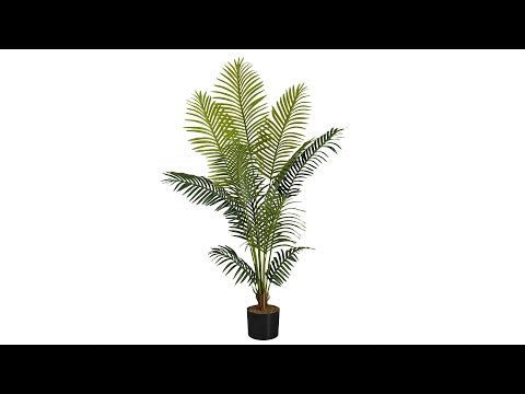 ARTIFICIAL PLANT - 57""H / INDOOR PALM TREE IN A 5"" POT