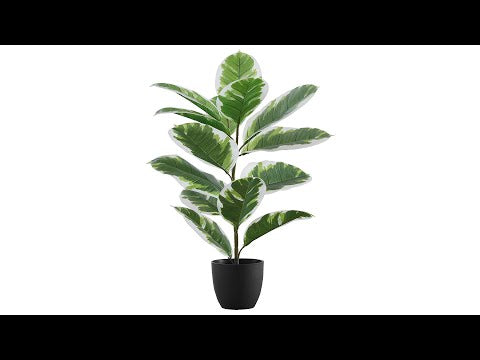 ARTIFICIAL PLANT - 27""H / INDOOR RUBBER IN A 5"" POT